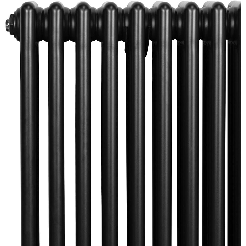 MonsterShop 5897 BTU Black Traditional 4 Column Radiator 1800 x 290mm Image 4