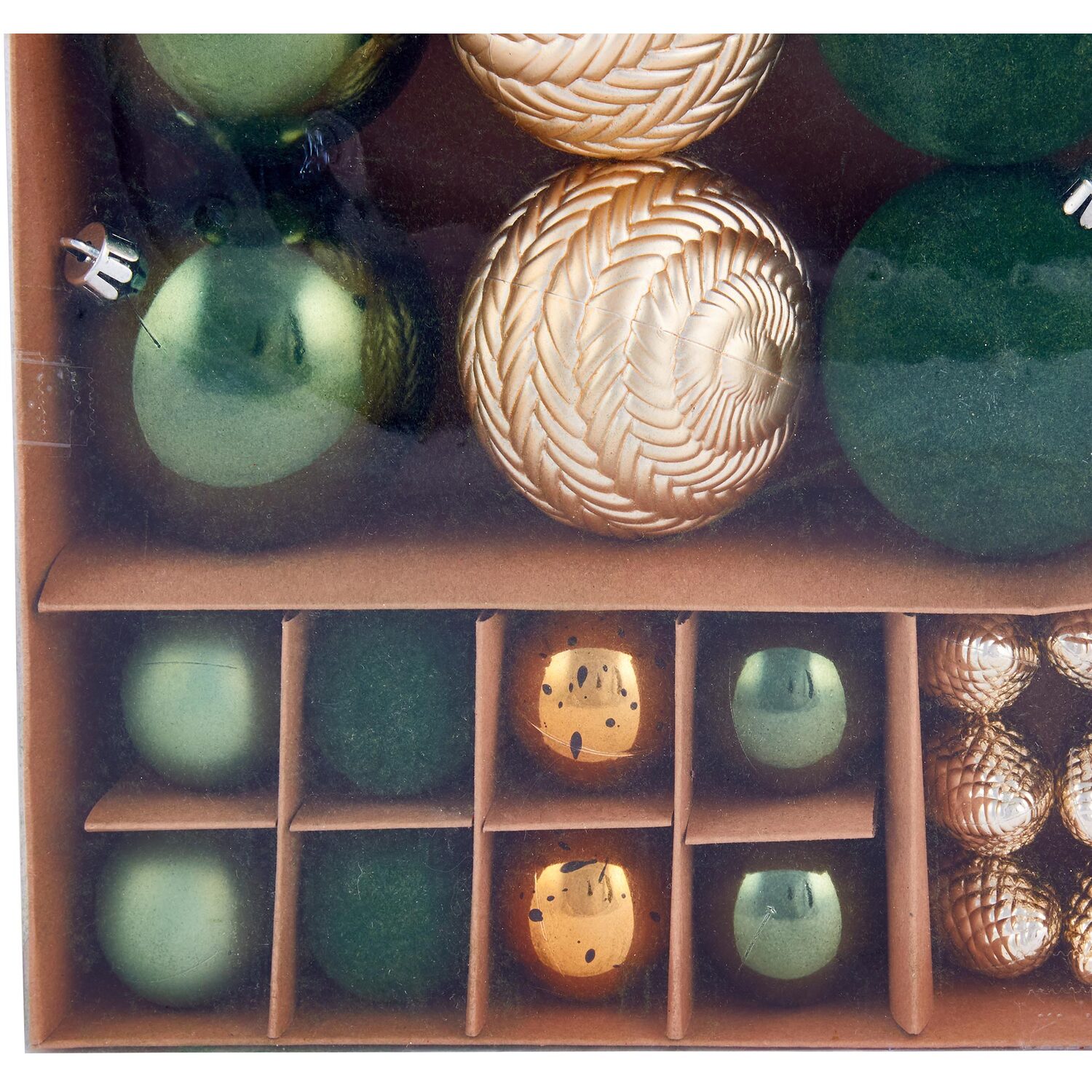 46-Piece Amber Charm Bauble Pack Image 6