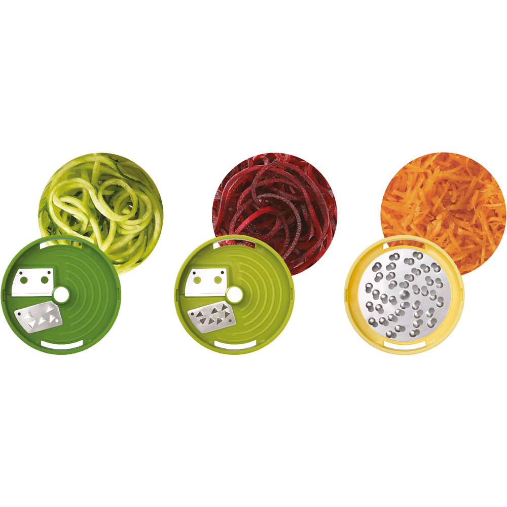 Joseph Joseph Spiro Green Hand-Held Spiralizer Image 3