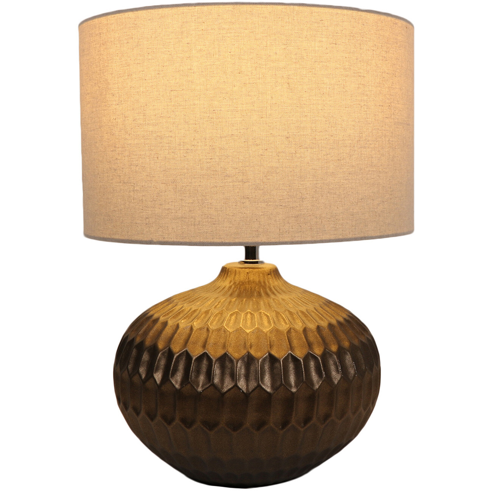 Levi Bronze Antique Table Lamp Image 2