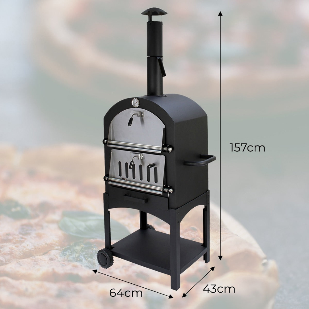 KuKoo Outdoor Pizza Oven with Pizza Peel Image 5