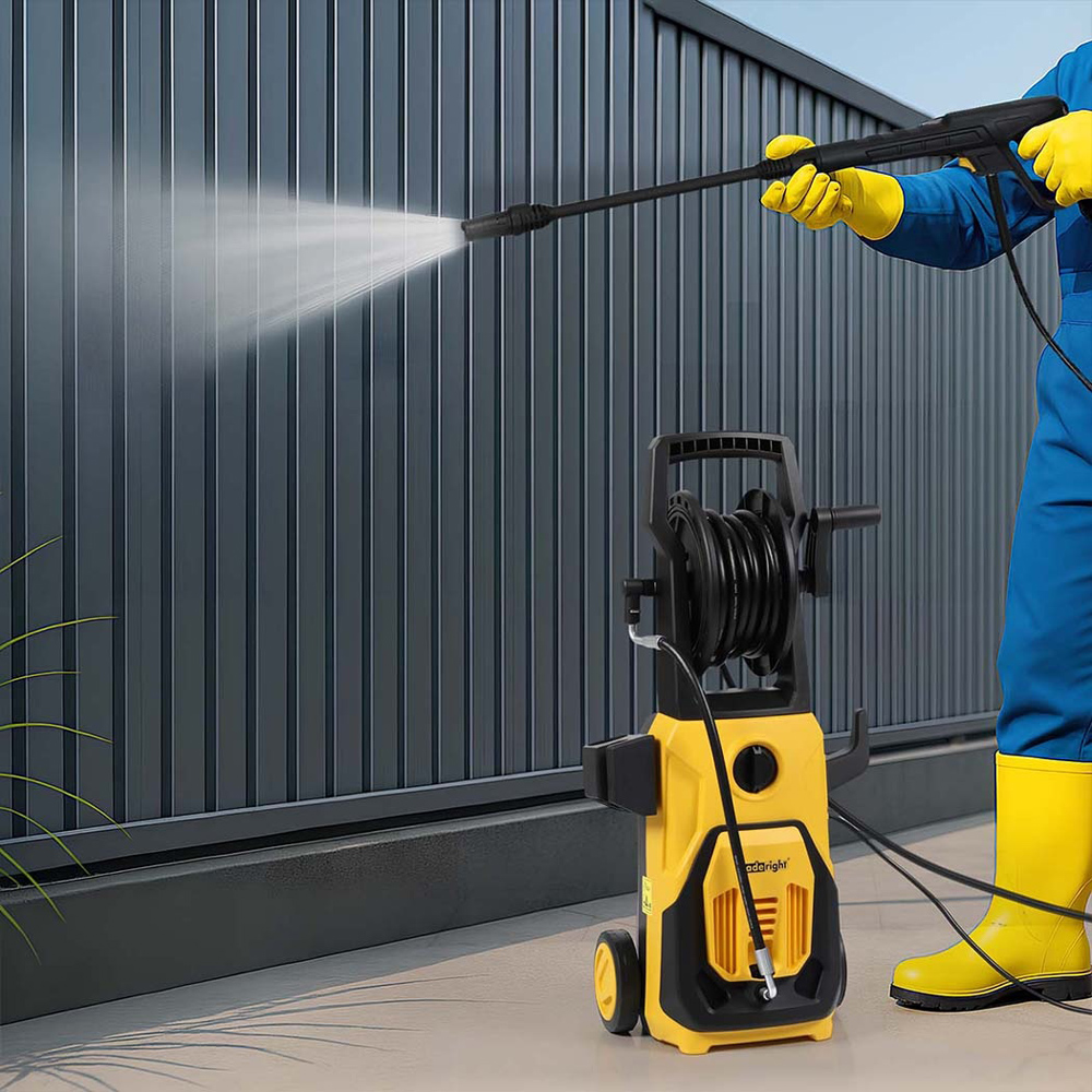 Traderight HW0291-UK Electric Car Pressure Washer 135 Bar Image 2