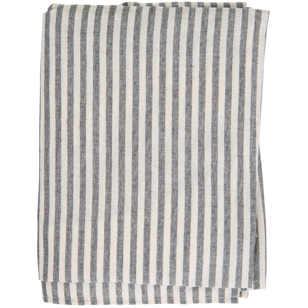 Stripe Tablecloth Grey Image 2