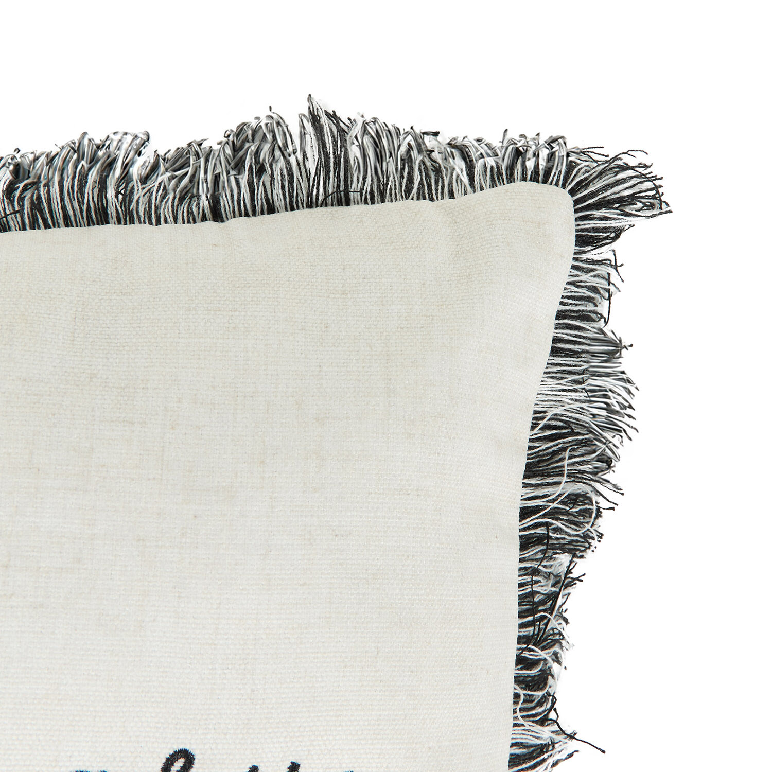 Escape Fringed Cushion - Natural Image 3