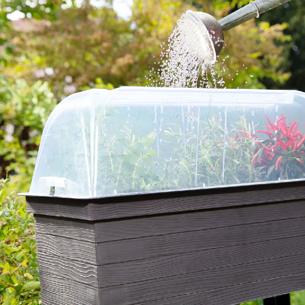Garantia Urban Balcony Raised Garden Bed with Cover 65 x 37 x 75cm Image 4