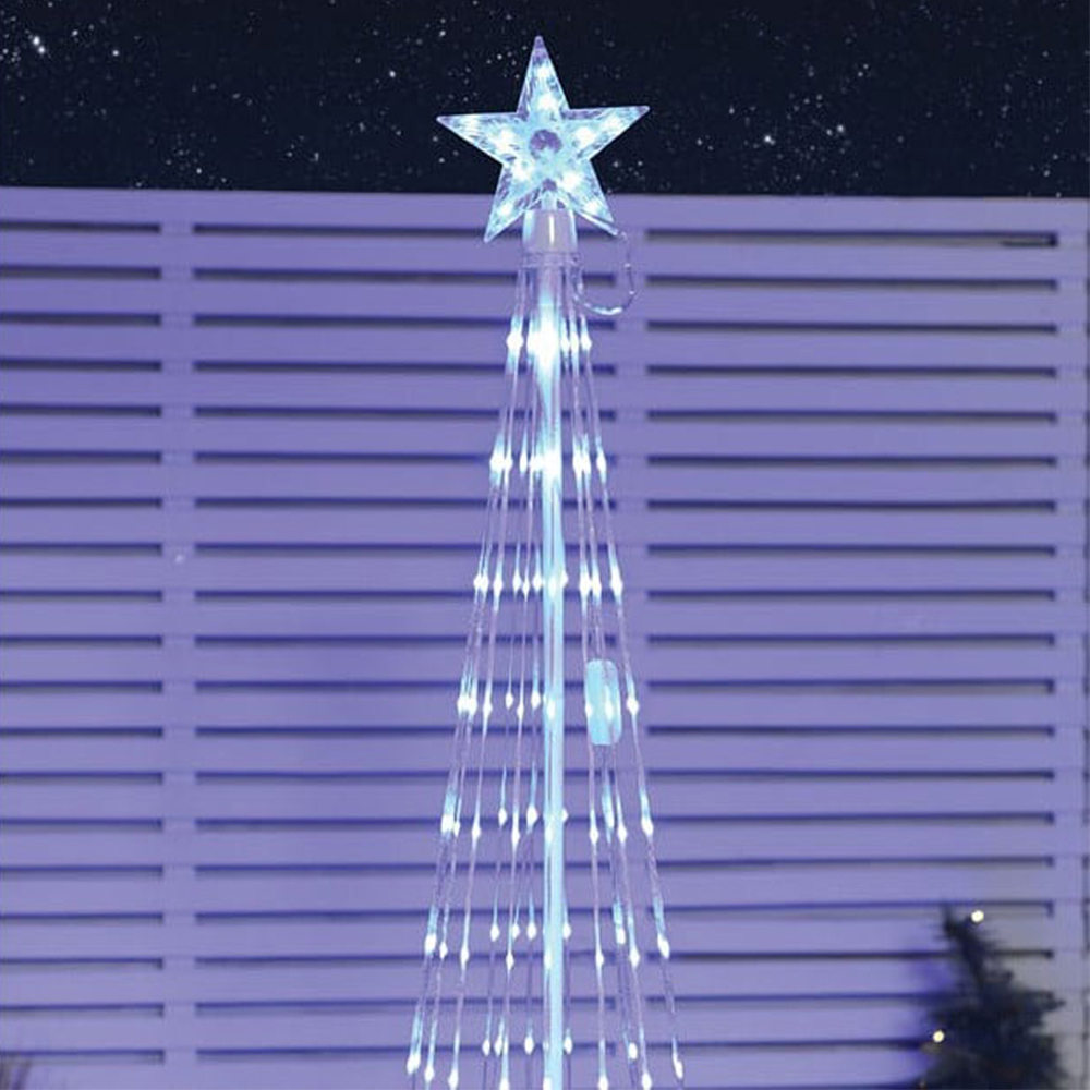 1.8m Christmas Light Up Tree Image 2