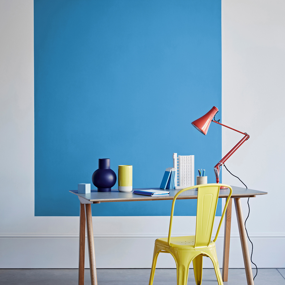 Crown Walls & Ceilings Peekaboo Blue Matt Emulsion Paint 2.5L Image 4