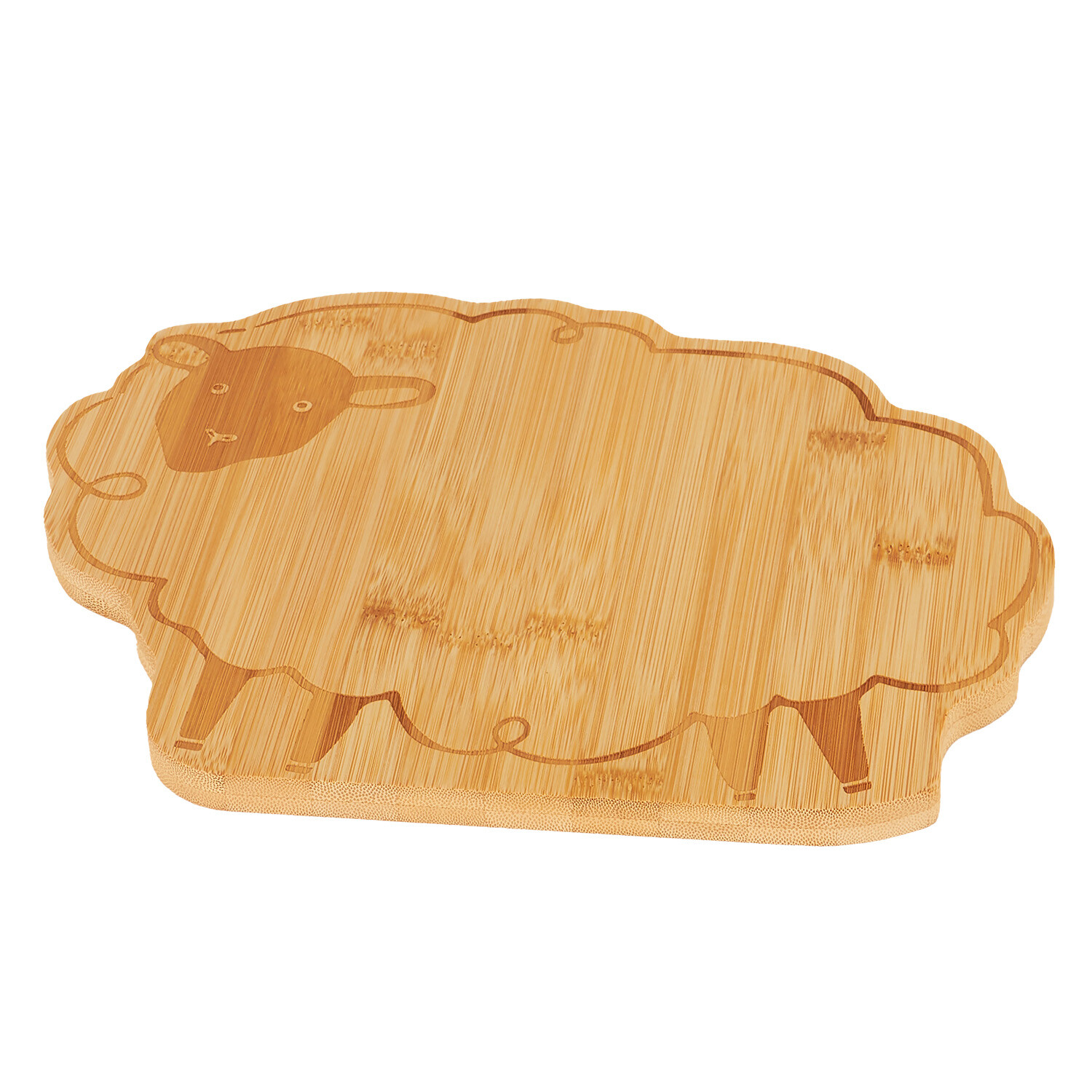 Highland Flock Sheep Chopping Board - Brown Image 3