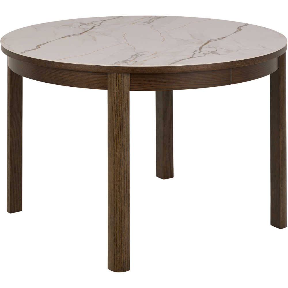 Furniture To Go Southampton Cream Ceramic 8 Seater 220cm Round Extendable Dining Table Image 3