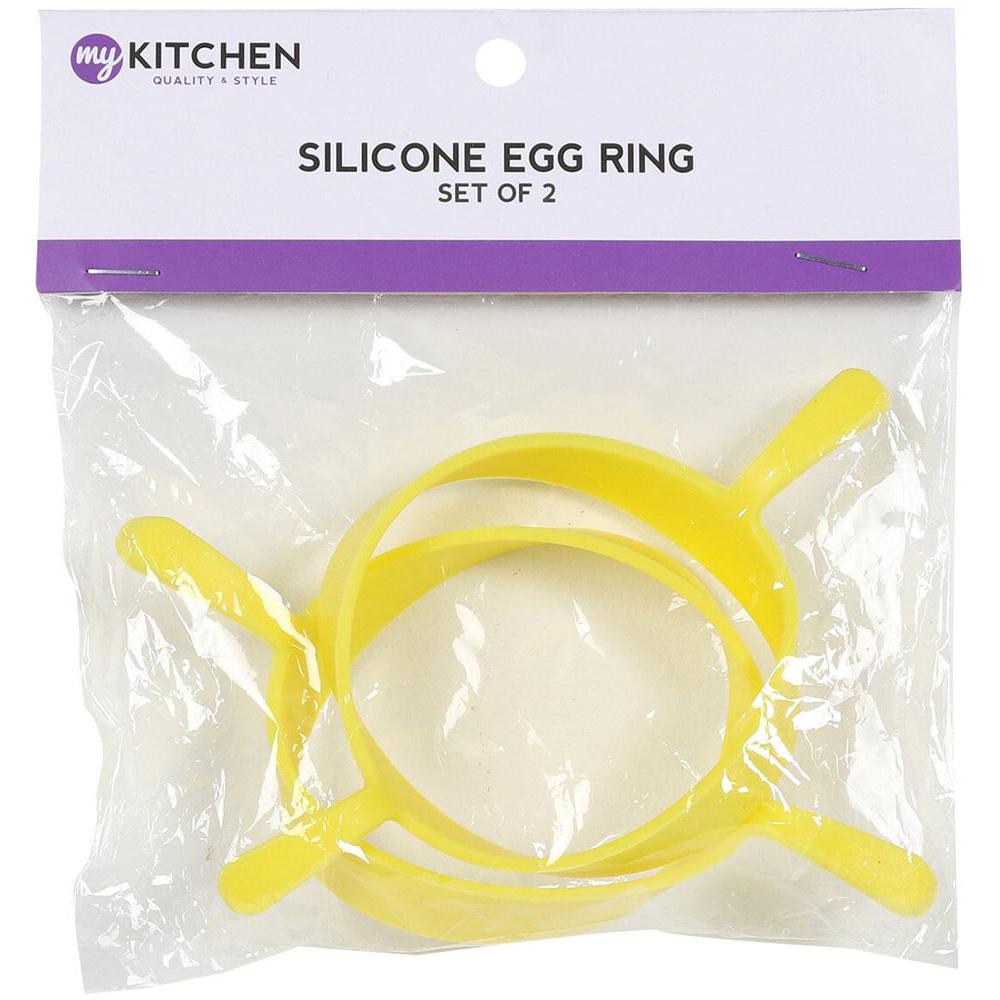 Set of 2 Silicone Egg Rings Image 2