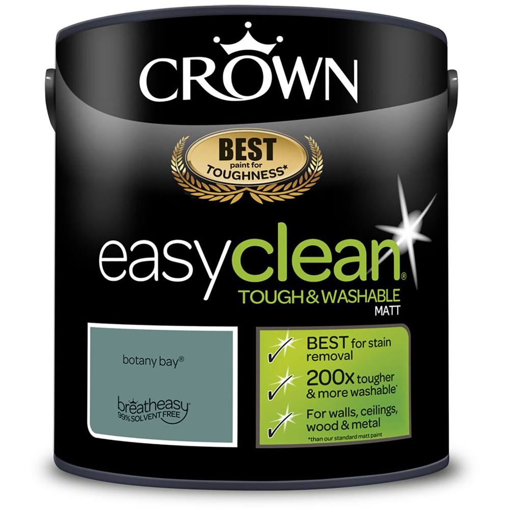 Crown Silk Emulsion Paint - Botany Bay Image 2