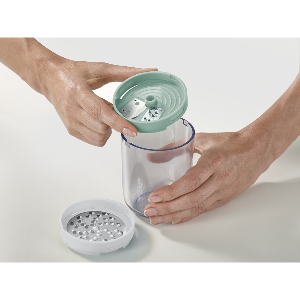 Joseph Joseph Spiro Sage Green Hand-Held Spiralizer Image 8