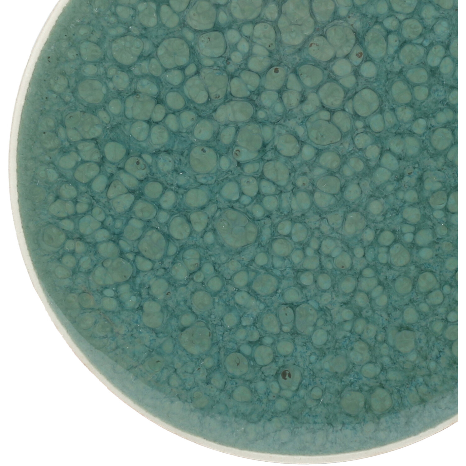 Salvie Reactive Glaze Coaster - Green Image 2