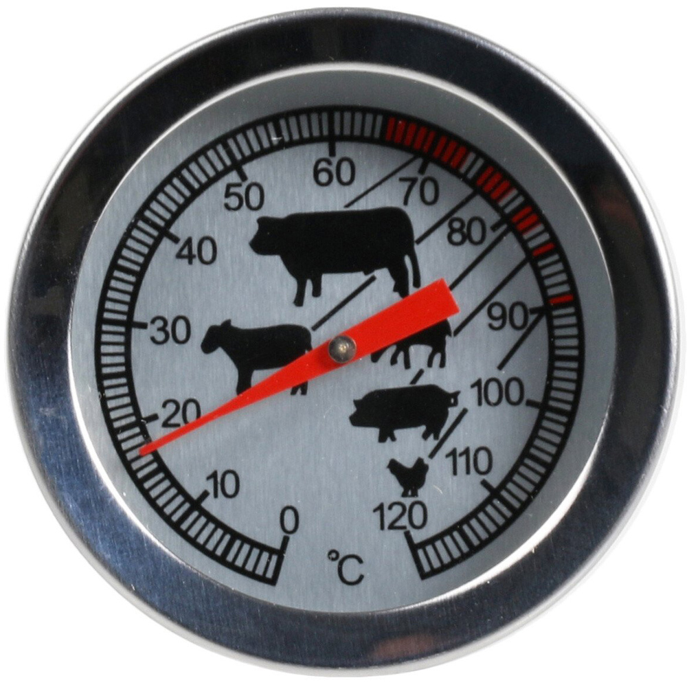 Meat Thermometer - Silver Image 2