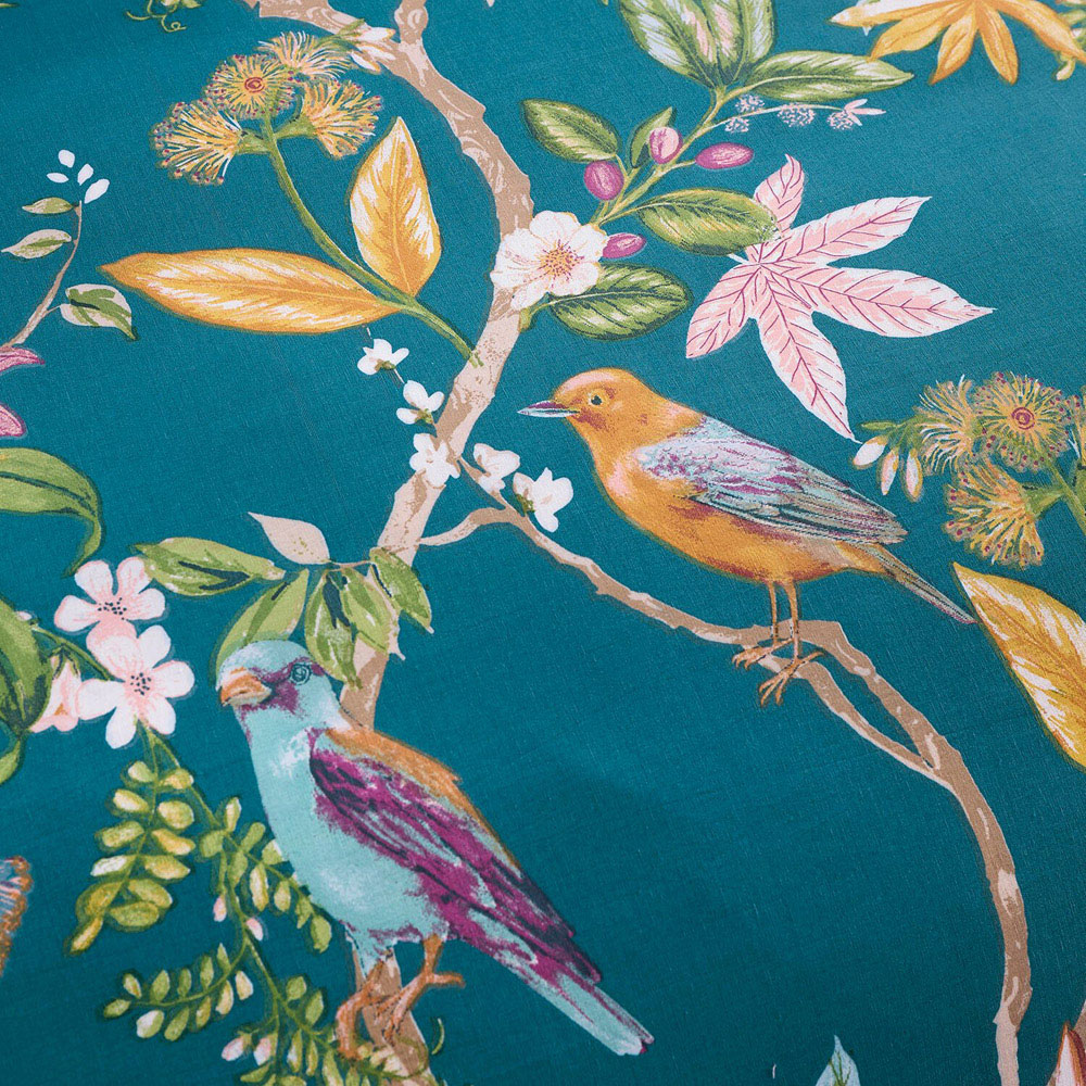 Botanical Birds Duvet Set Multicolour King Image 4