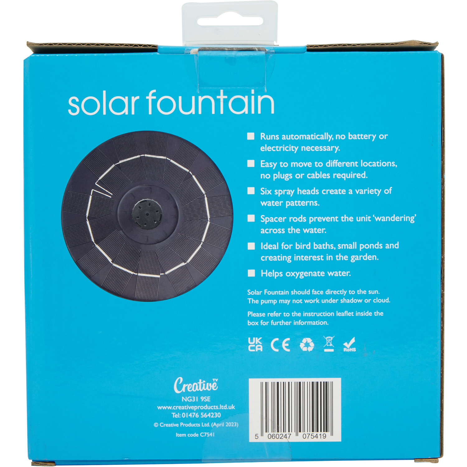 Solar Fountain Image 3