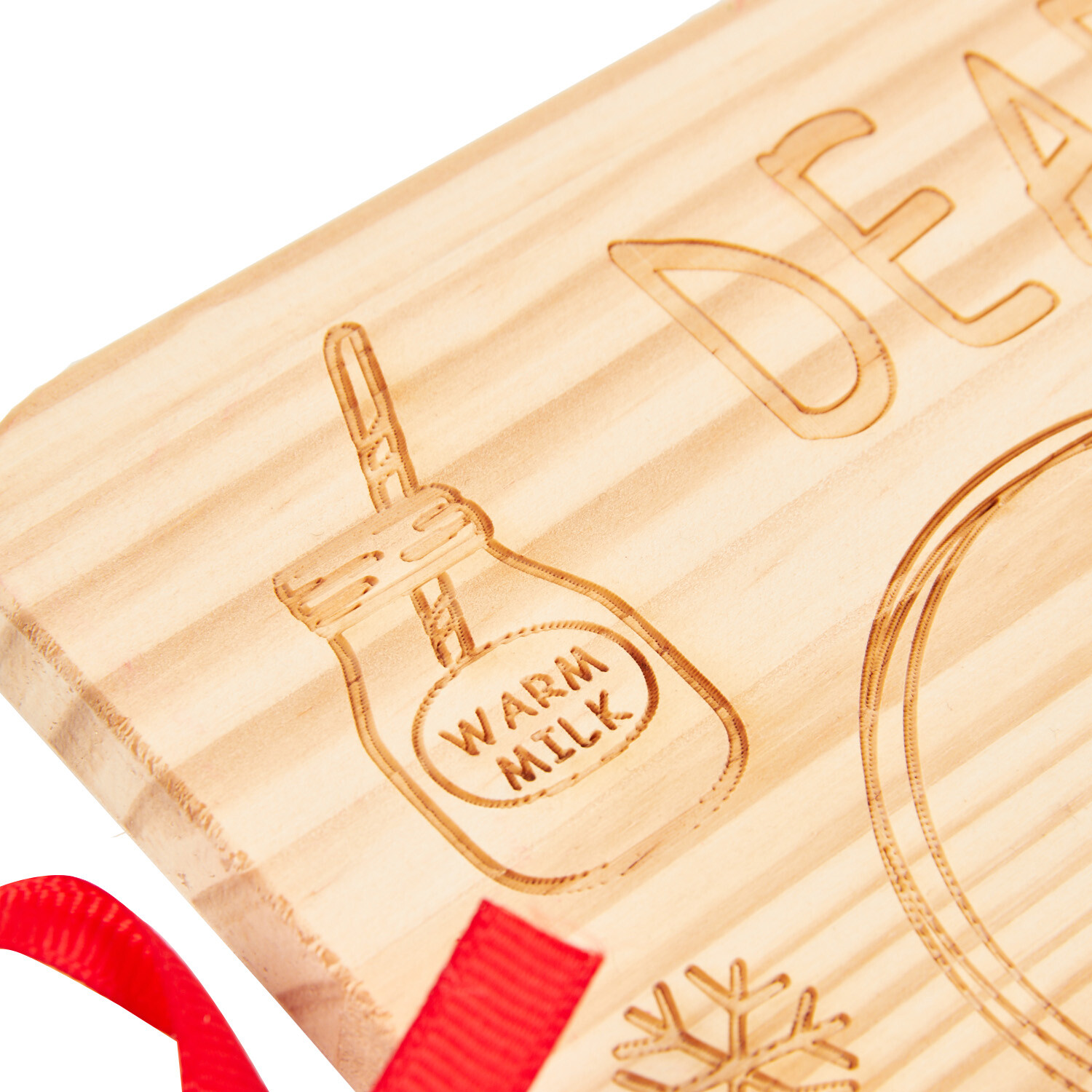 Christmas Eve Treats for Santa Tray - Wood Image 4