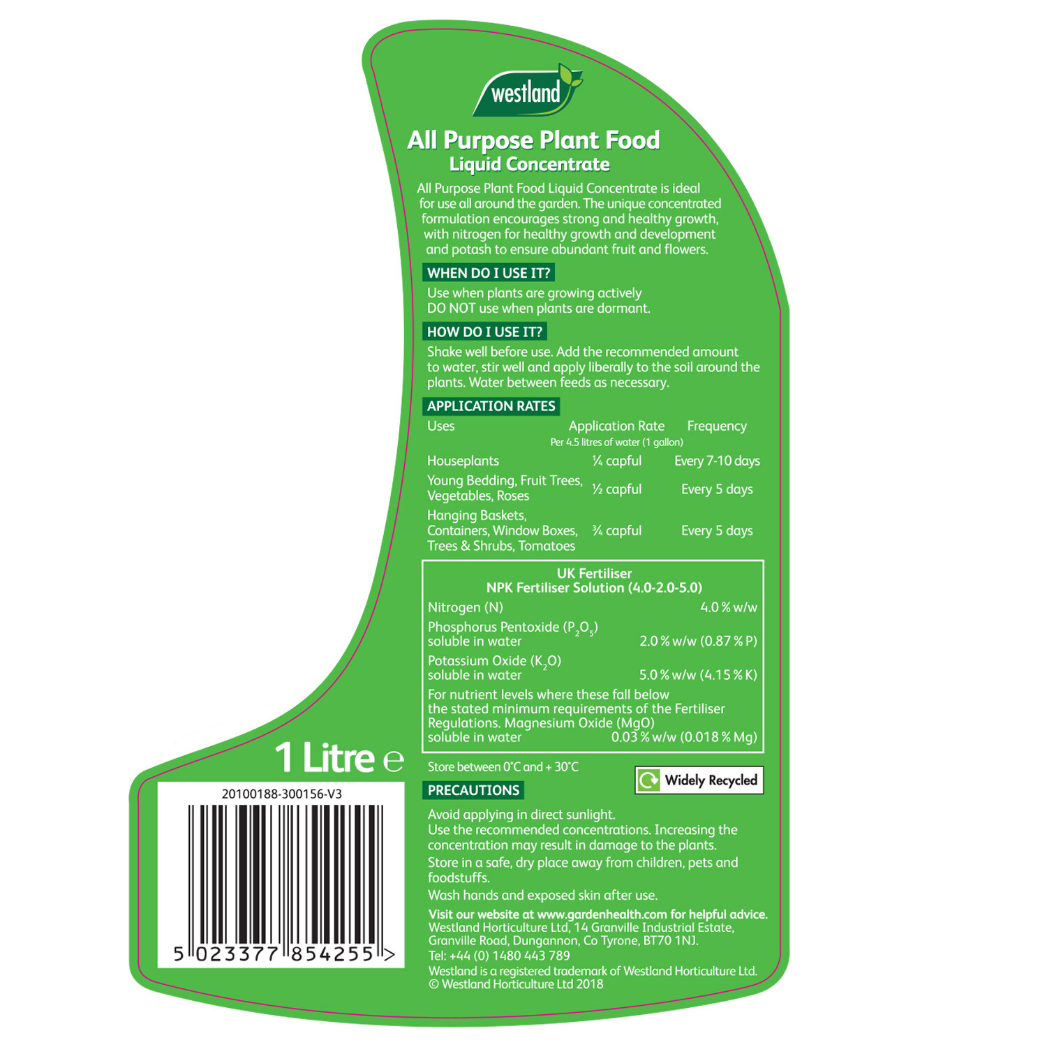 All Purpose Plant Food Image 2