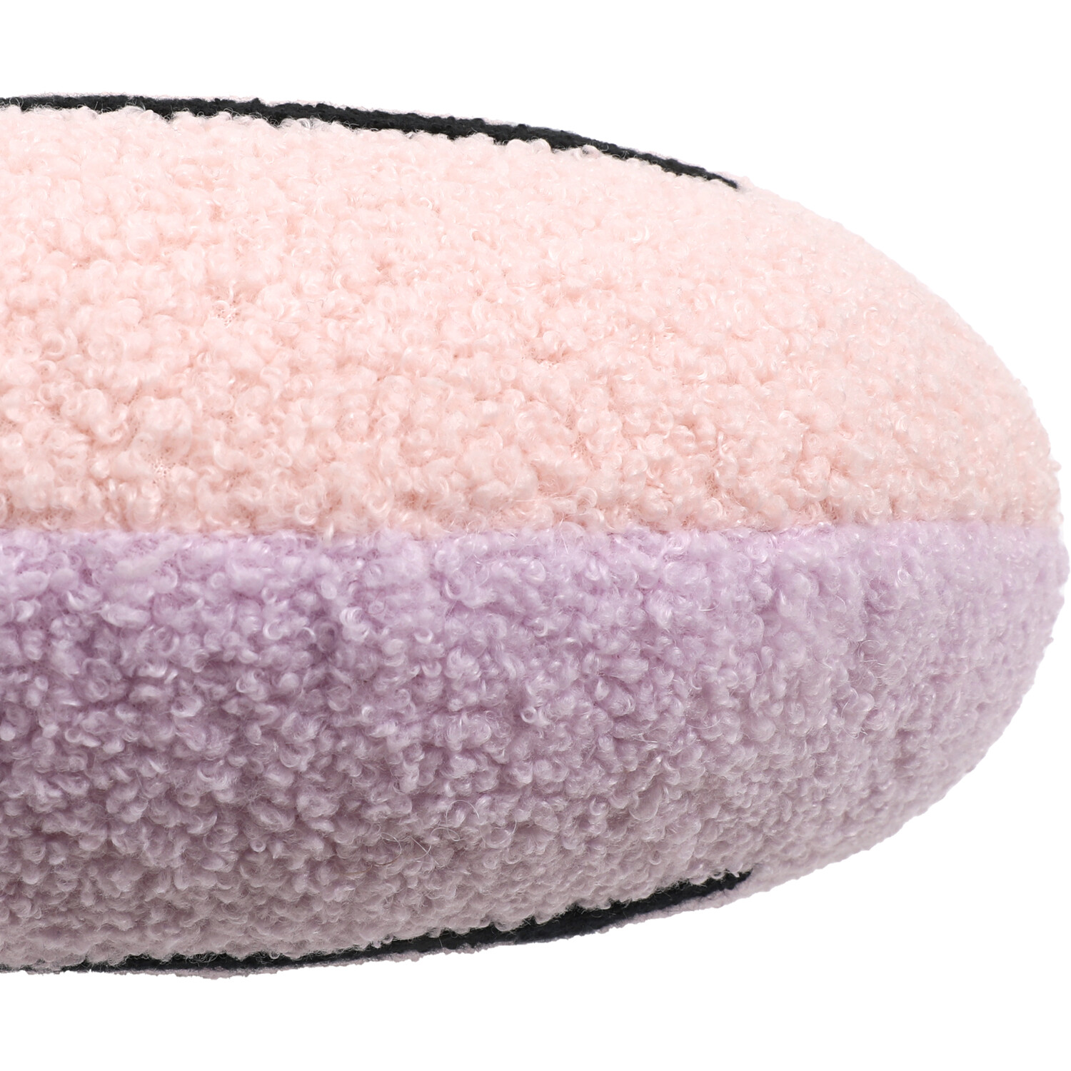 Fun Faces Reversible Cushion Pink Image 3