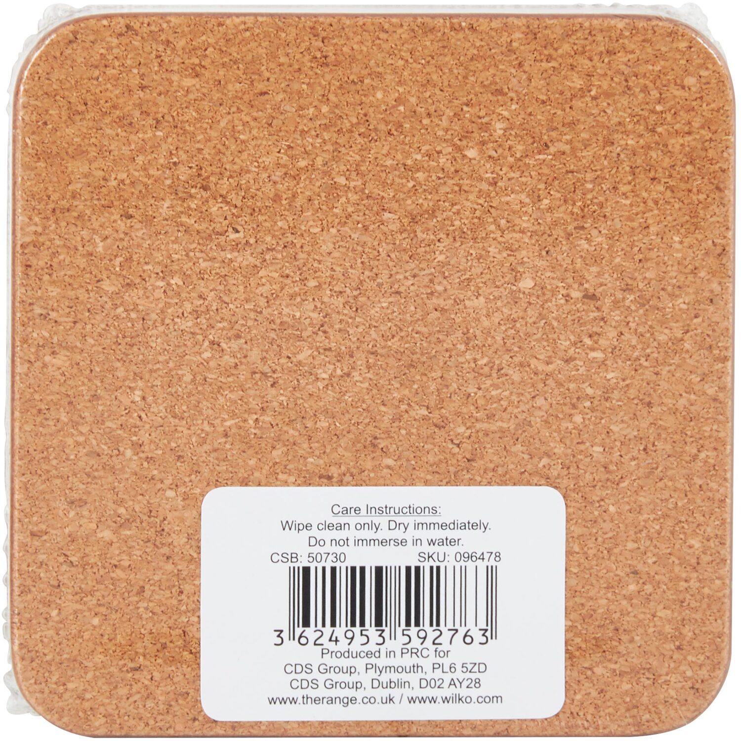 Pack of 6 Bon Appetit Coasters - Grey Image 3