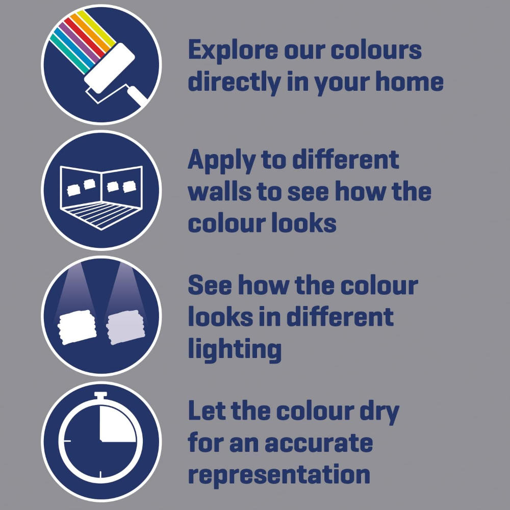 Johnstone's Rich Red Matt Emulsion Tester Pot 75ml Image 5