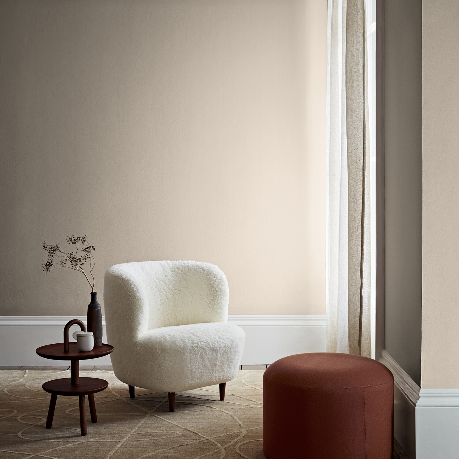 Crown Walls & Ceilings Wheatgrass Mid Sheen Emulsion Paint 5L Image 6