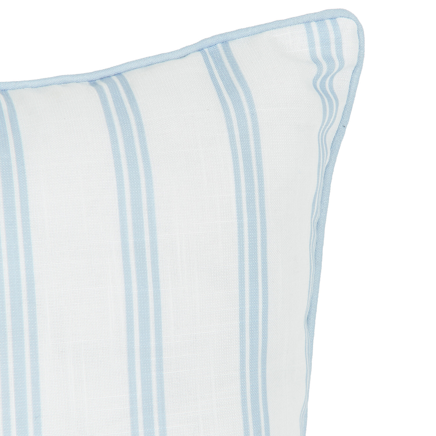 Coral Cove Stripe Cushion - Blue Image 3