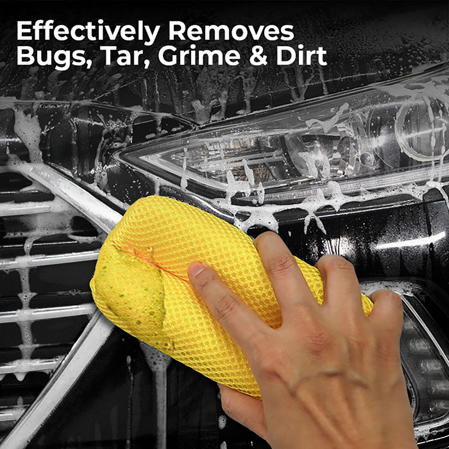Simply Auto Bug Shifter Sponge - Yellow Image 4