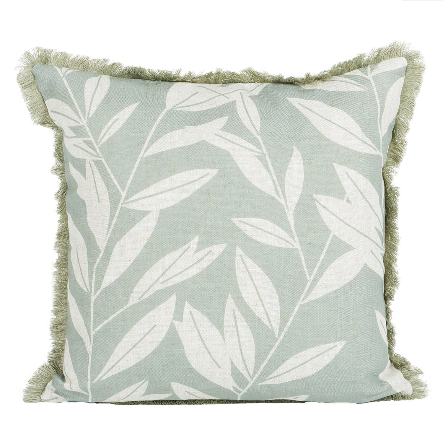 Hallie Leaves Cushion  - Multicolour Image 4