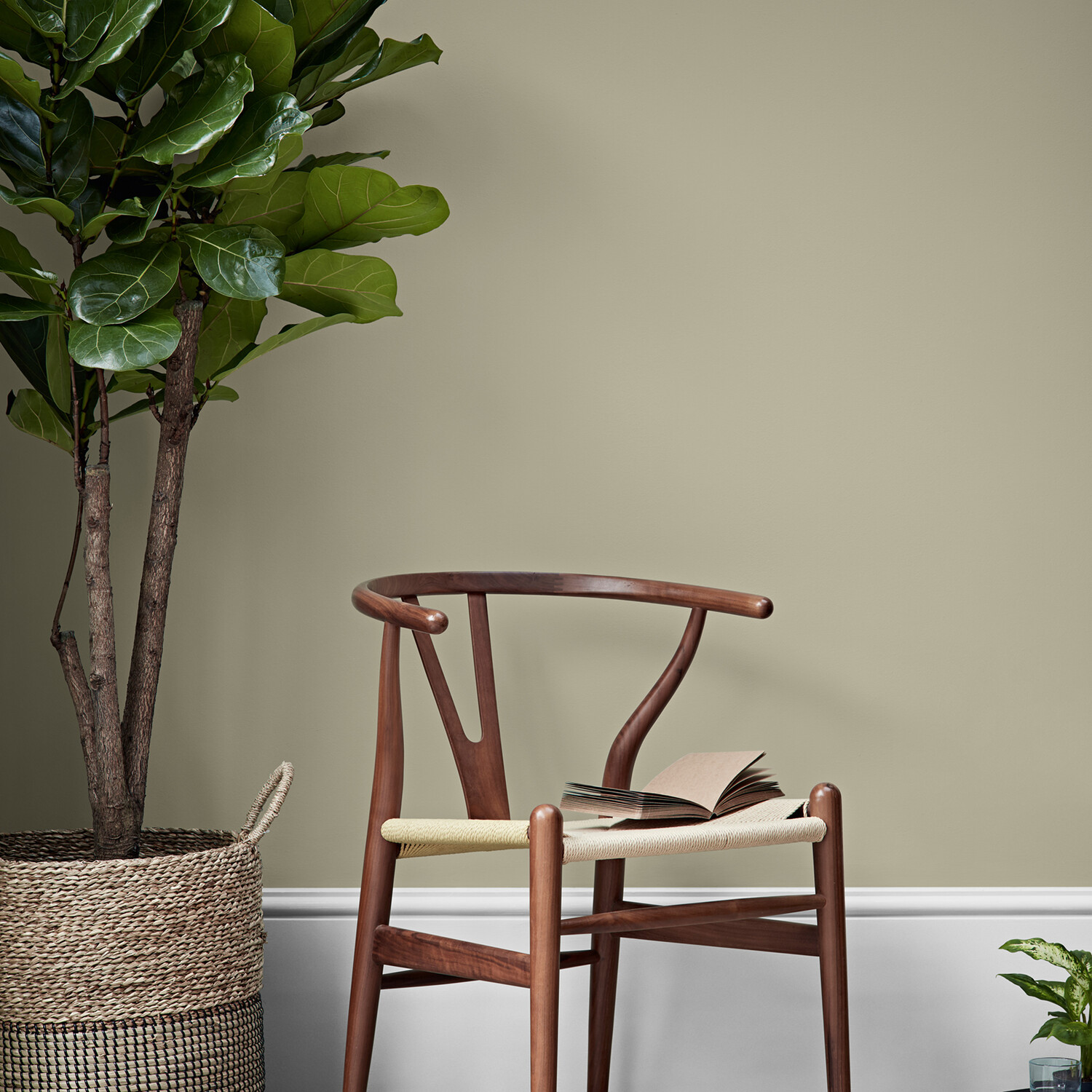 Crown Walls and Ceilings Light Fern Matt Emulsion Paint 5L Image 3