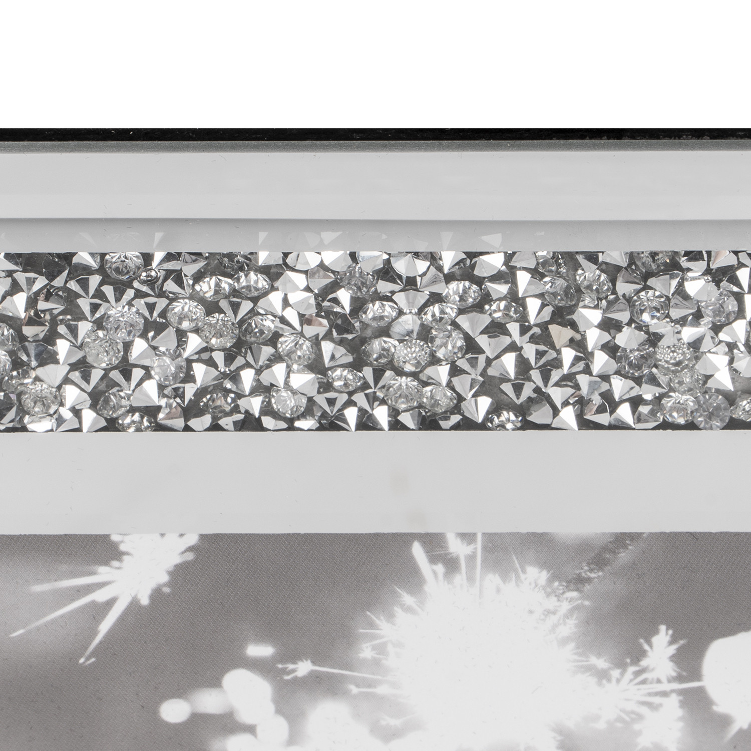 Crystal Effect 6 Photo Silver Collage Photo Frame Image 3