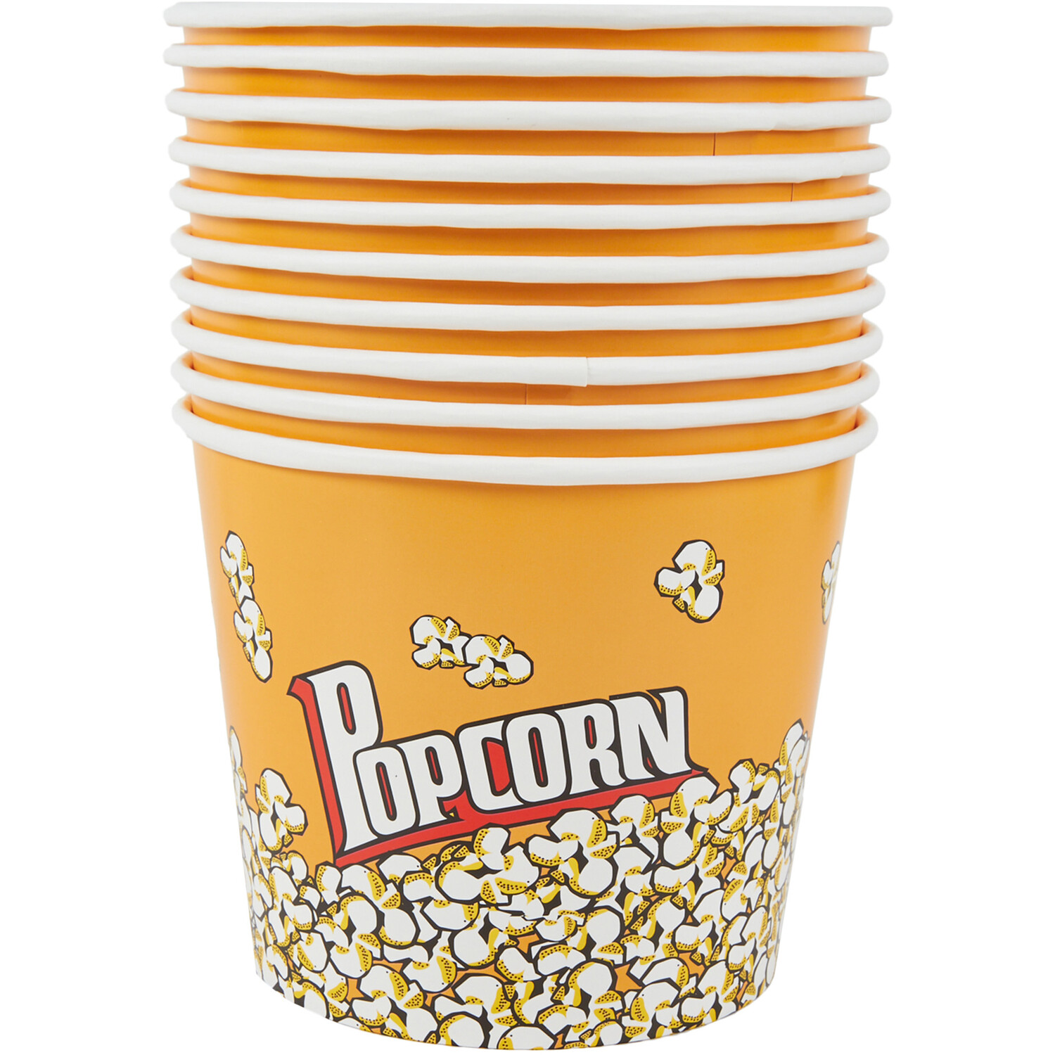 Pack of 10 Popcorn Bucket Image 2