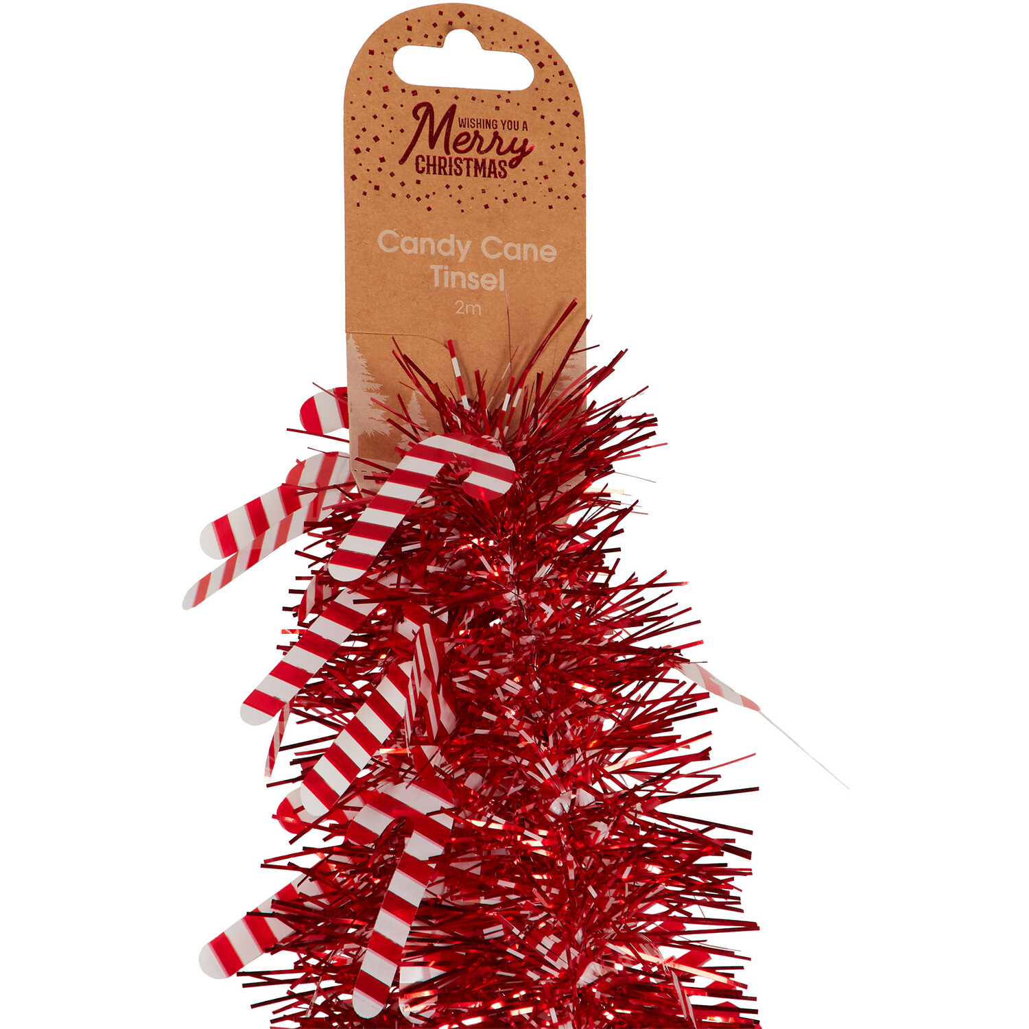Candy Cane Tinsel Image 4