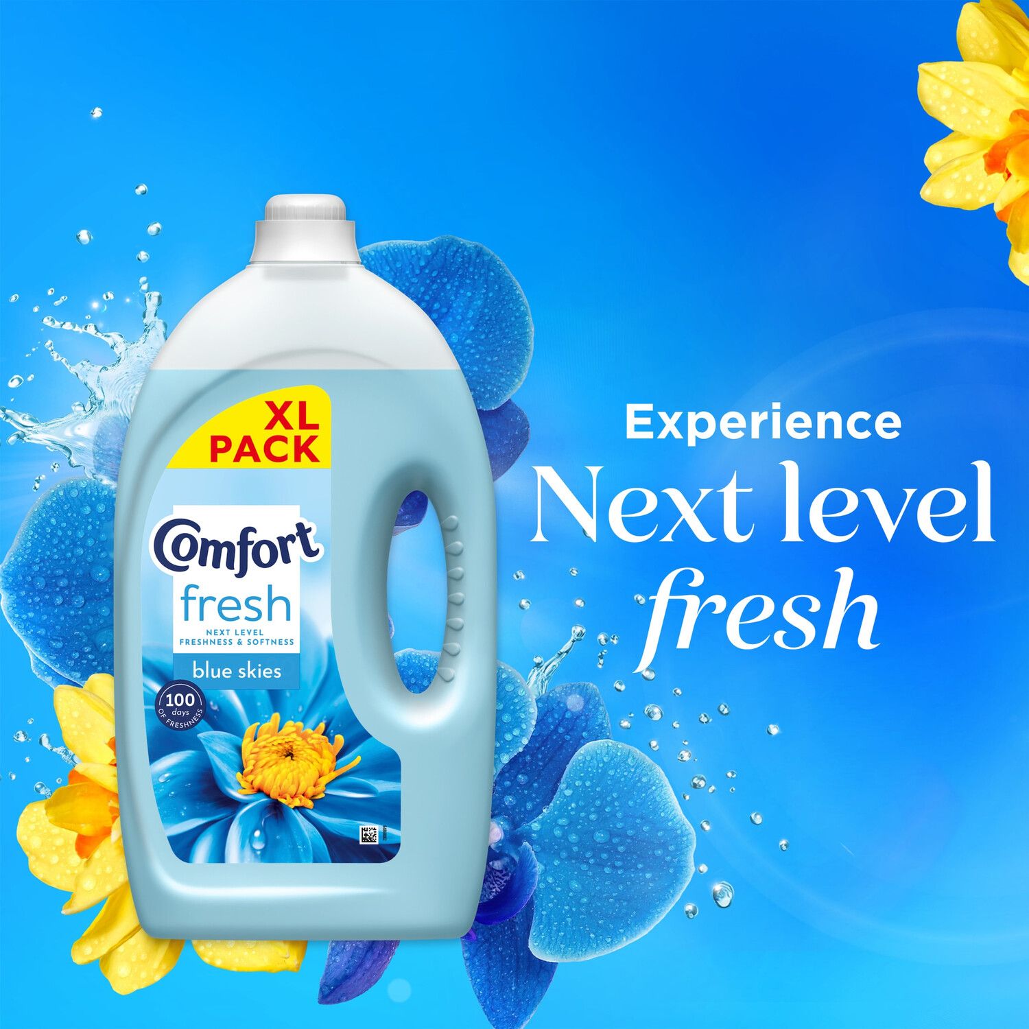Comfort Fresh Fabric Conditioner Blue Skies 80 Image 3