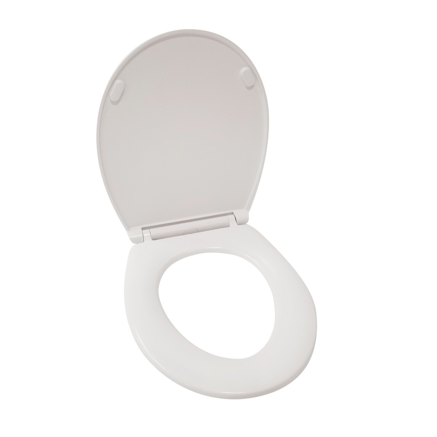 Super Slim Toilet Seat - White Image 6