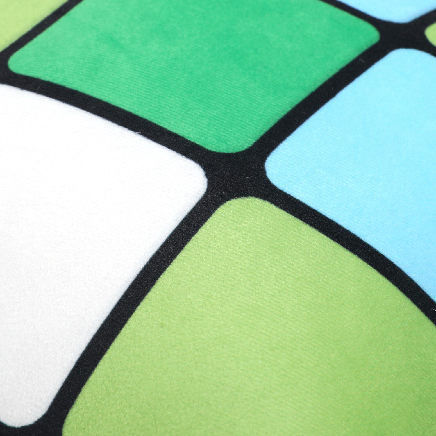 Puzzle Cube Shaped Cushion Multicolour Image 2