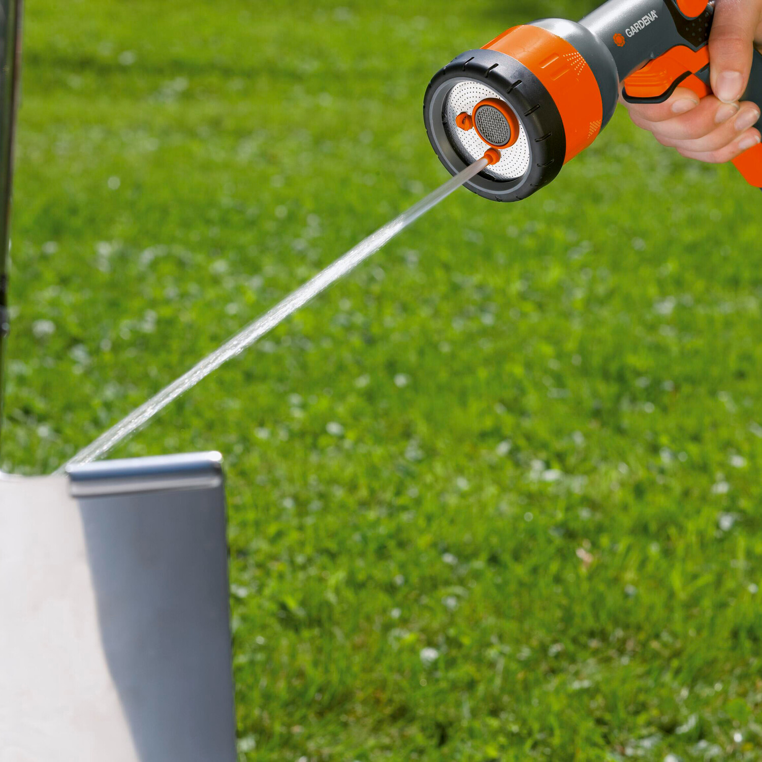 GARDENA Multi Spray Gun Set Orange and Black Image 4