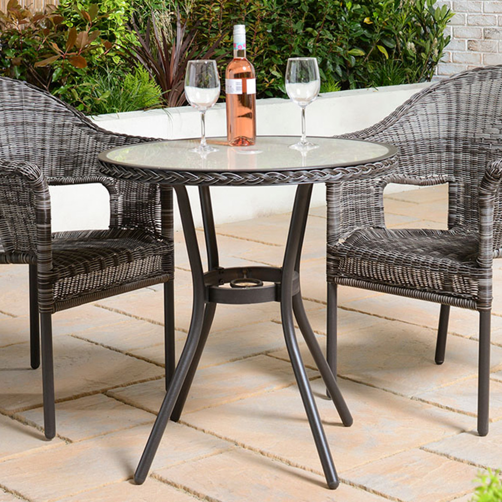 Malay Deluxe Outdoor Essentials Padstow Bistro Table Image 3