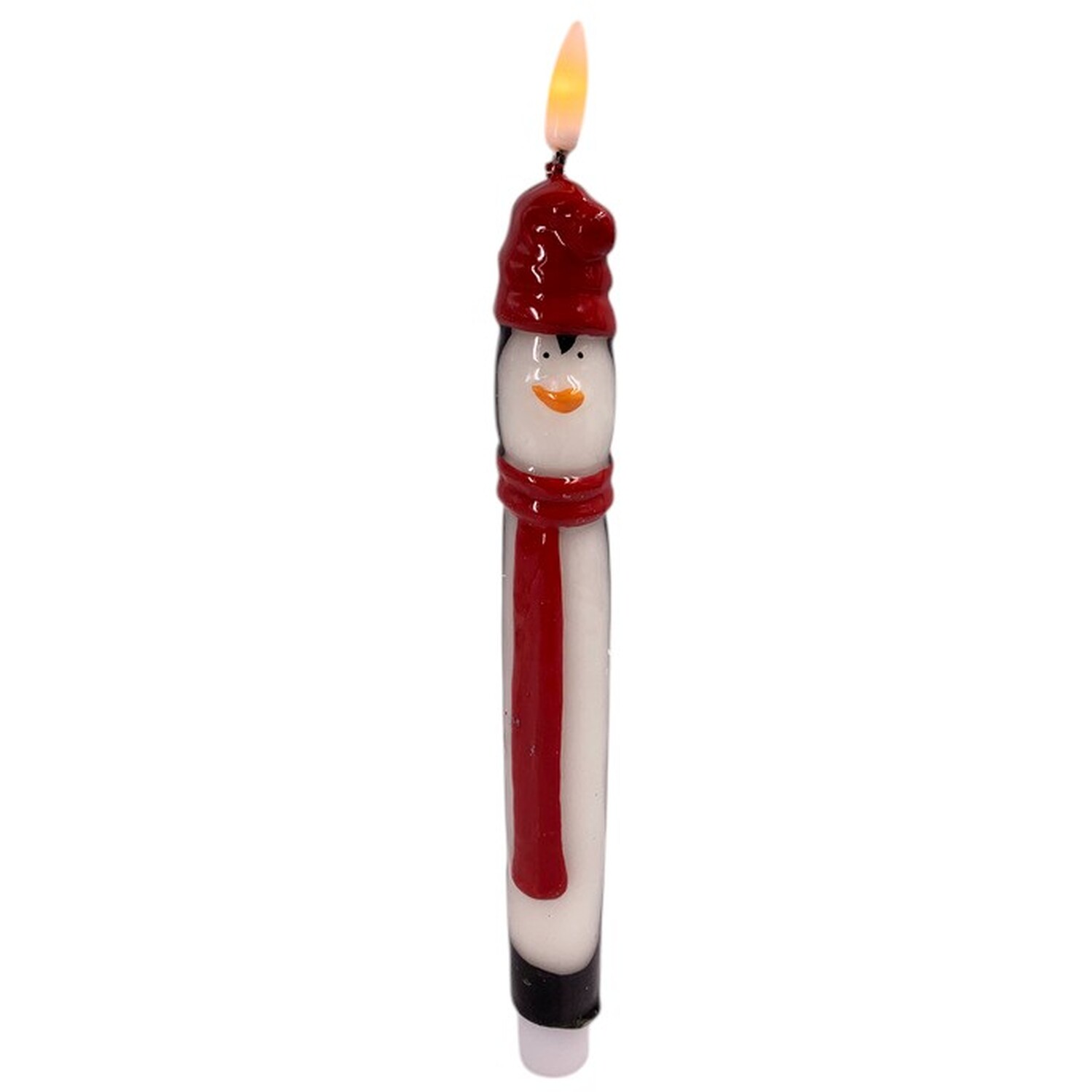 Christmas LED Taper Candle Image 3