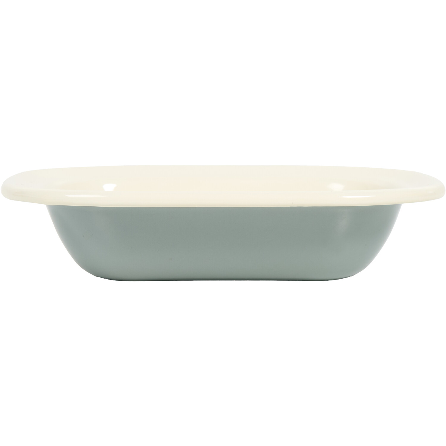 Traditional Enamel Pie Dish Image 3
