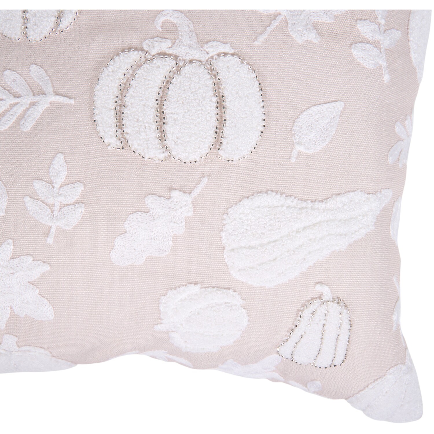 Tufted Pumpkin Cushion Natural Image 2