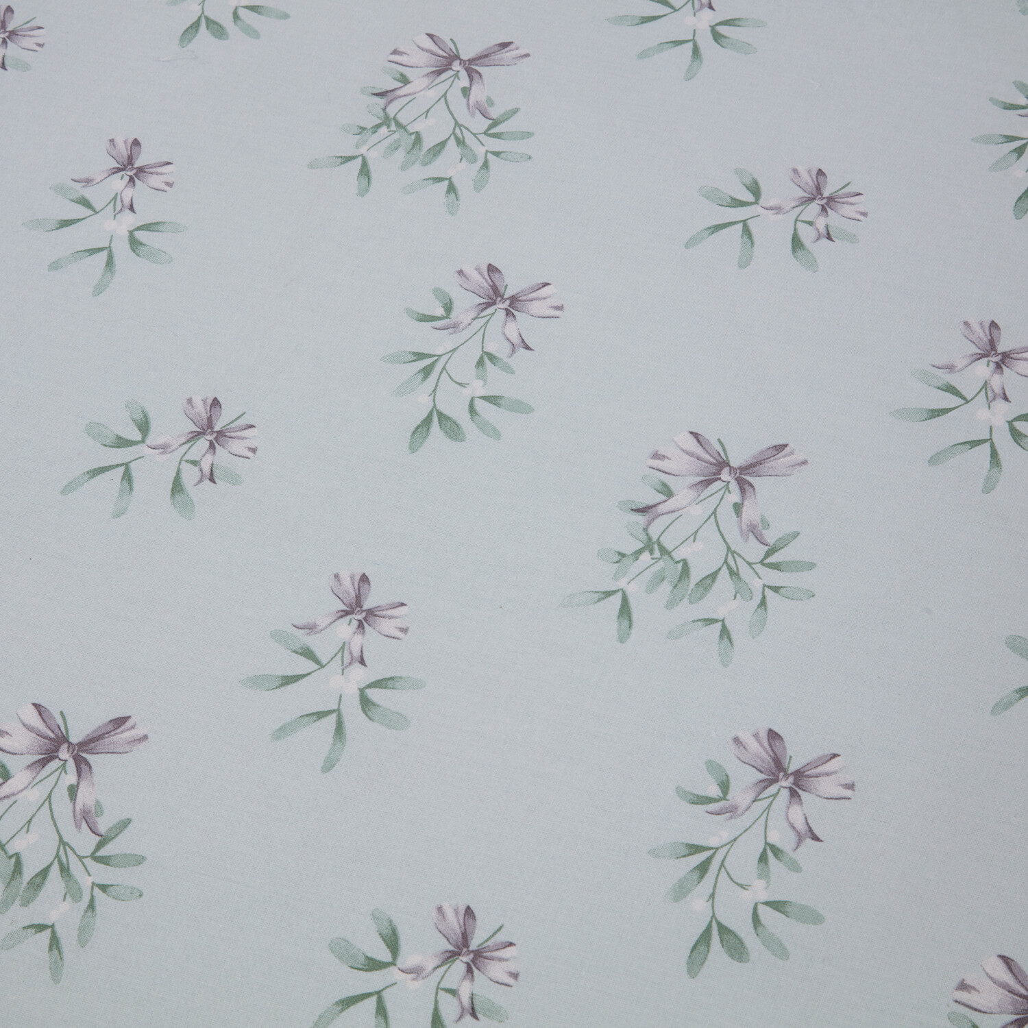 Mistletoe Kisses Duvet Set Green King Image 5