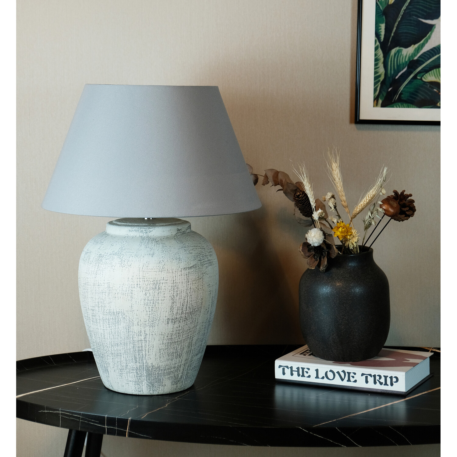 Wrenley Table Lamp - Grey Image 3