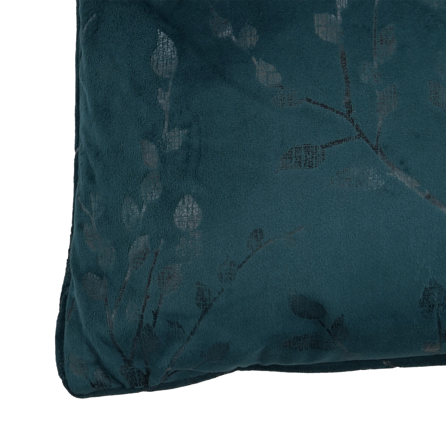 Divante Avery Velvet Cushion - Teal Image 2