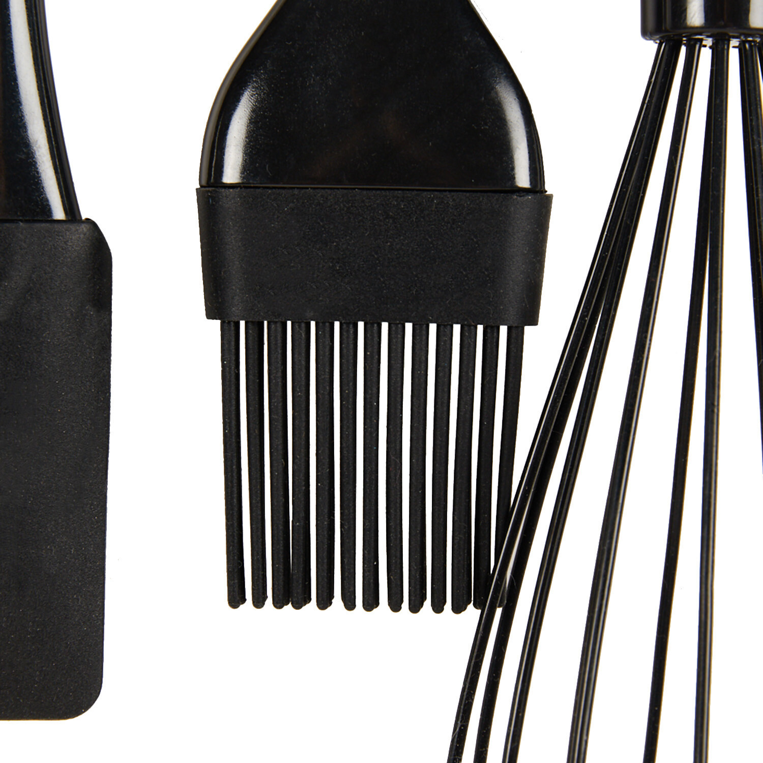 Set of 3 Premium Silicone Baking Tools - Black Image 2