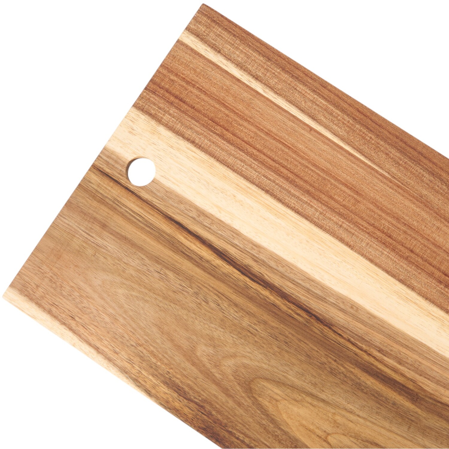 Acacia Mixed Grain Jumbo Chopping Board Brown Image 2
