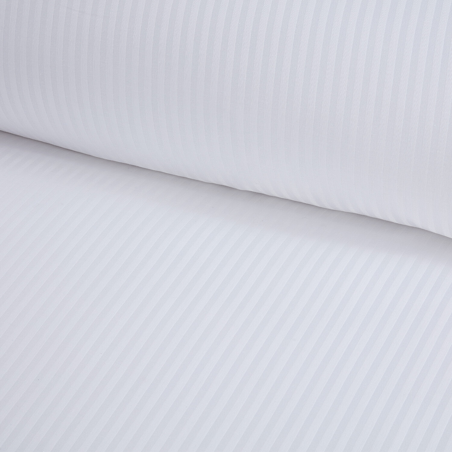 Divante Bamboo Cotton Duvet Cover and Pillowcase Set - Silver / Superking Image 5