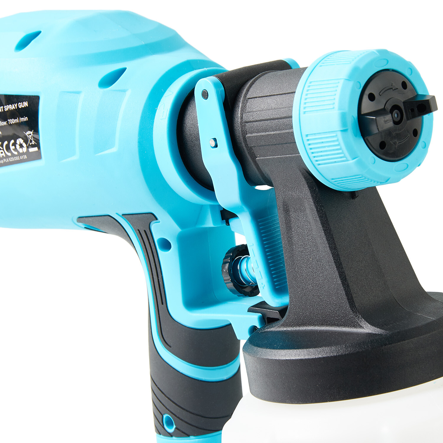 Saber 18V One Battery Cordless Paint Spray Gun Bare Unit Image 5