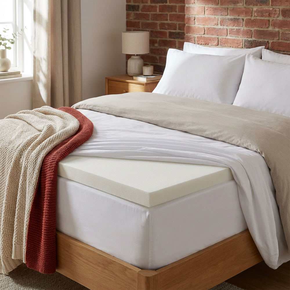 My Home Double Responsive Foam Mattress Topper Image 7