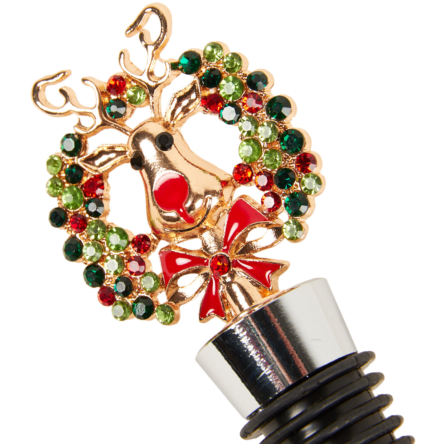 Christmas Wine Stopper - Multicolour Image 5